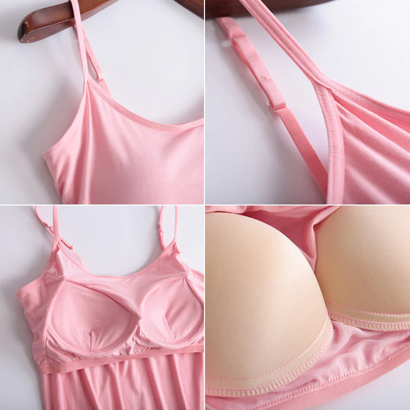 Tank With Built-In Bra - Image 8