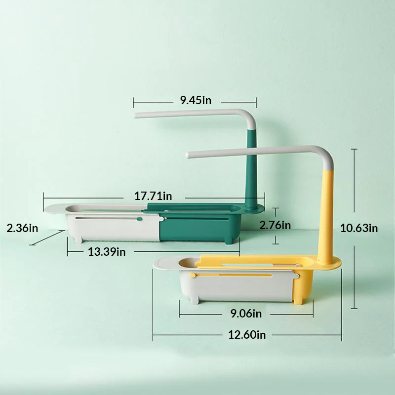 Telescopic Sink Storage Rack - Image 10