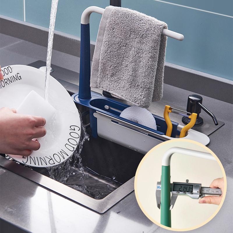 Telescopic Sink Storage Rack - Image 2