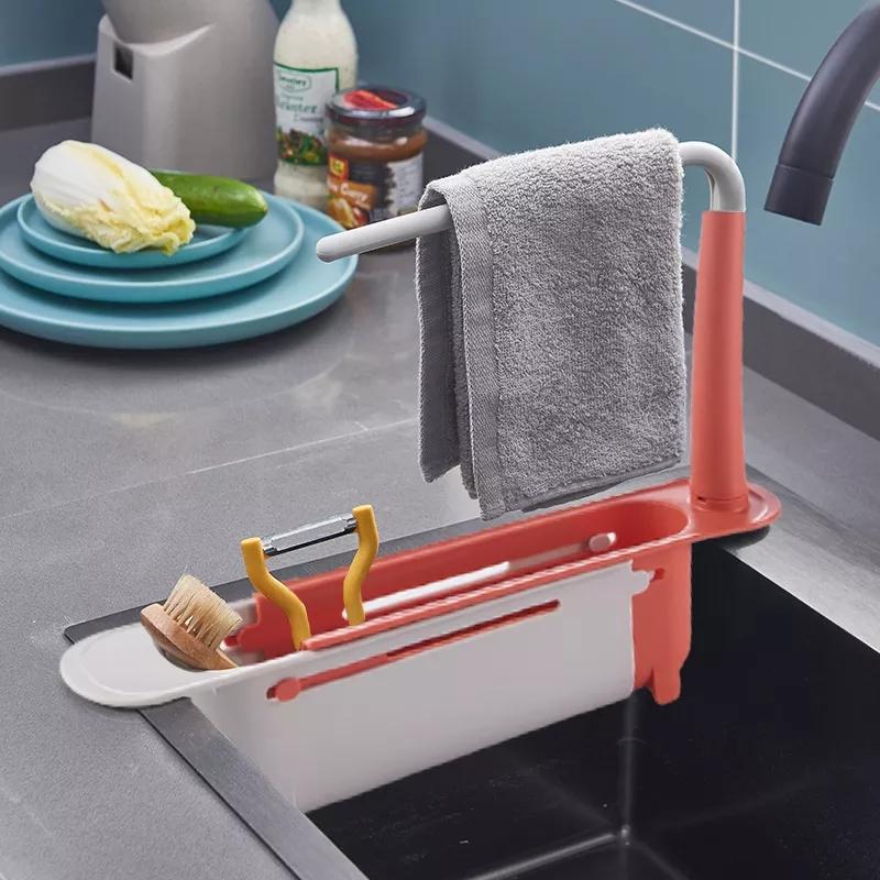 Telescopic Sink Storage Rack - Image 3
