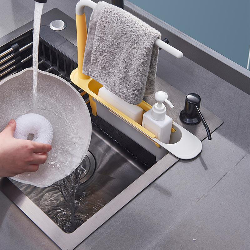Telescopic Sink Storage Rack - Image 5