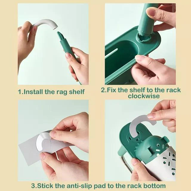 Telescopic Sink Storage Rack - Image 8