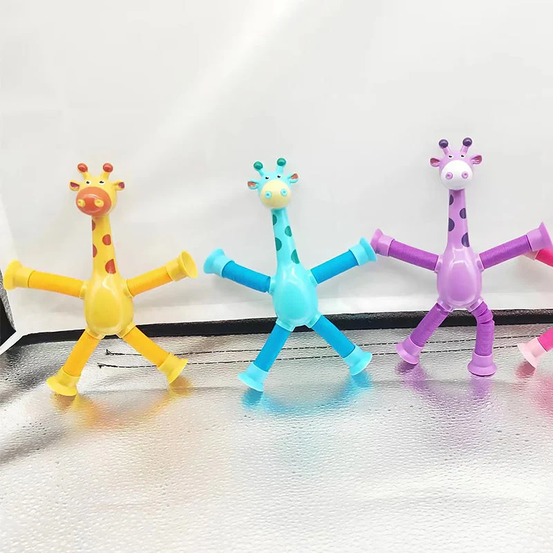 Telescopic Suction Cup Giraffe Toy - Image 10