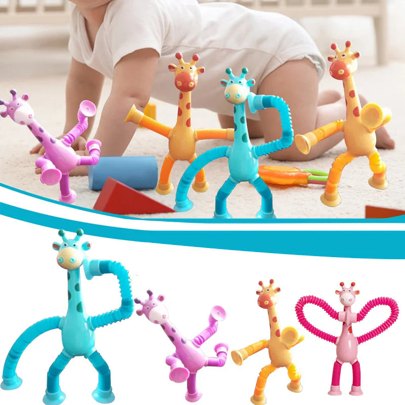Telescopic suction cup giraffe toy - Image 4