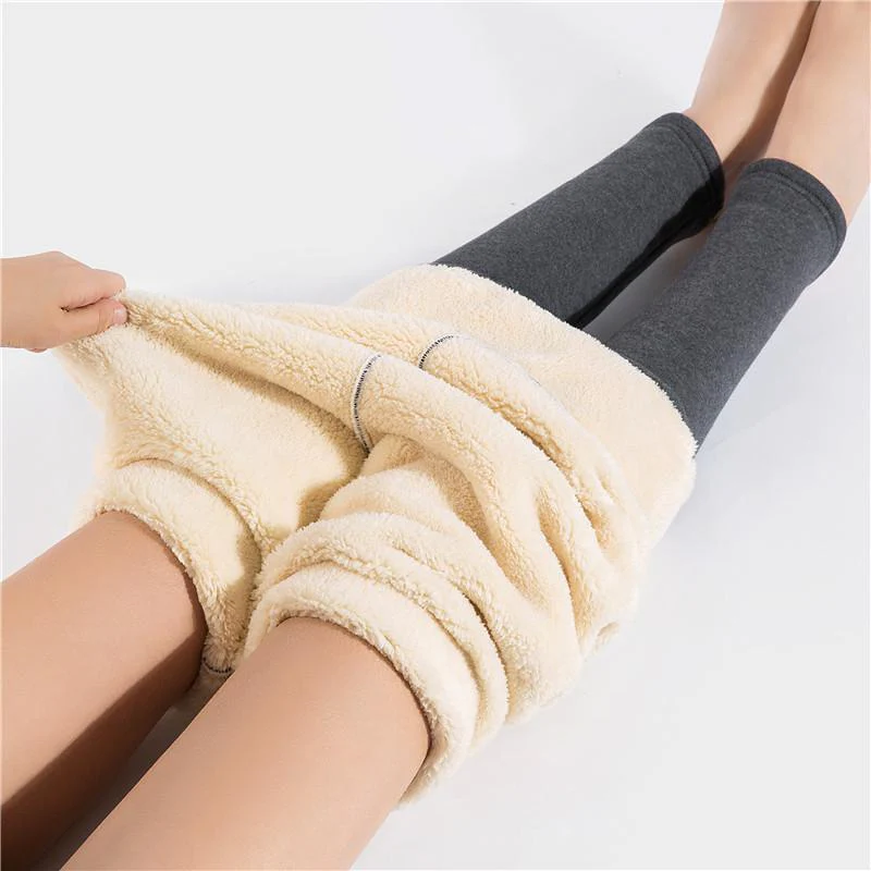 Thick Slim Cashmere Warm Pants - Image 5