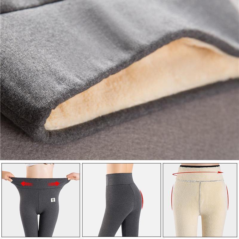 Thick Slim Cashmere Warm Pants - Image 6