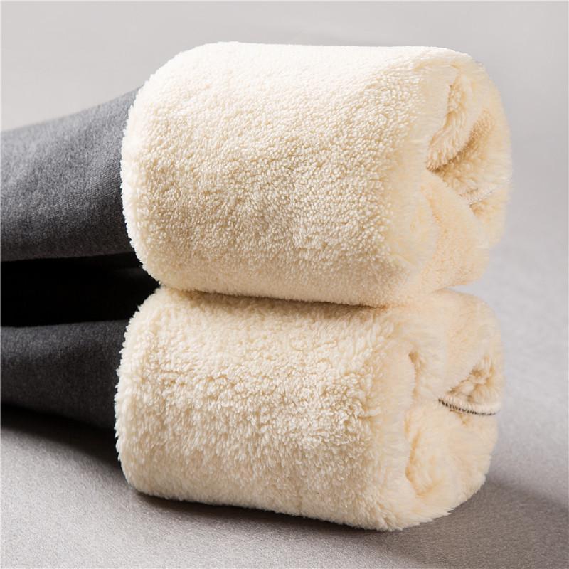 Thick Slim Cashmere Warm Pants - Image 9