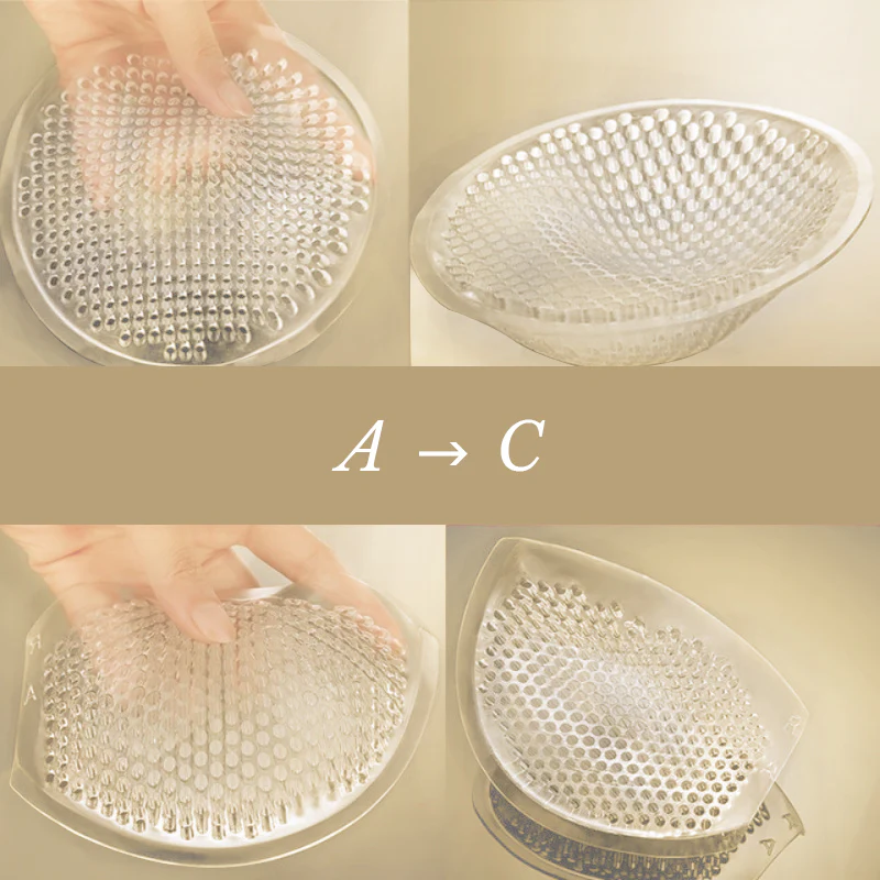 Thickened Push-up Breathable Silicone Chest Pad - Image 5