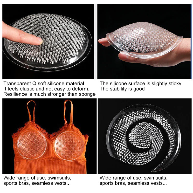 Thickened Push-up Breathable Silicone Chest Pad - Image 9