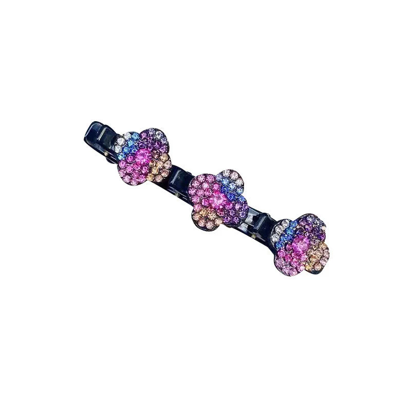 Three Flower Side Hair Clip - Image 10