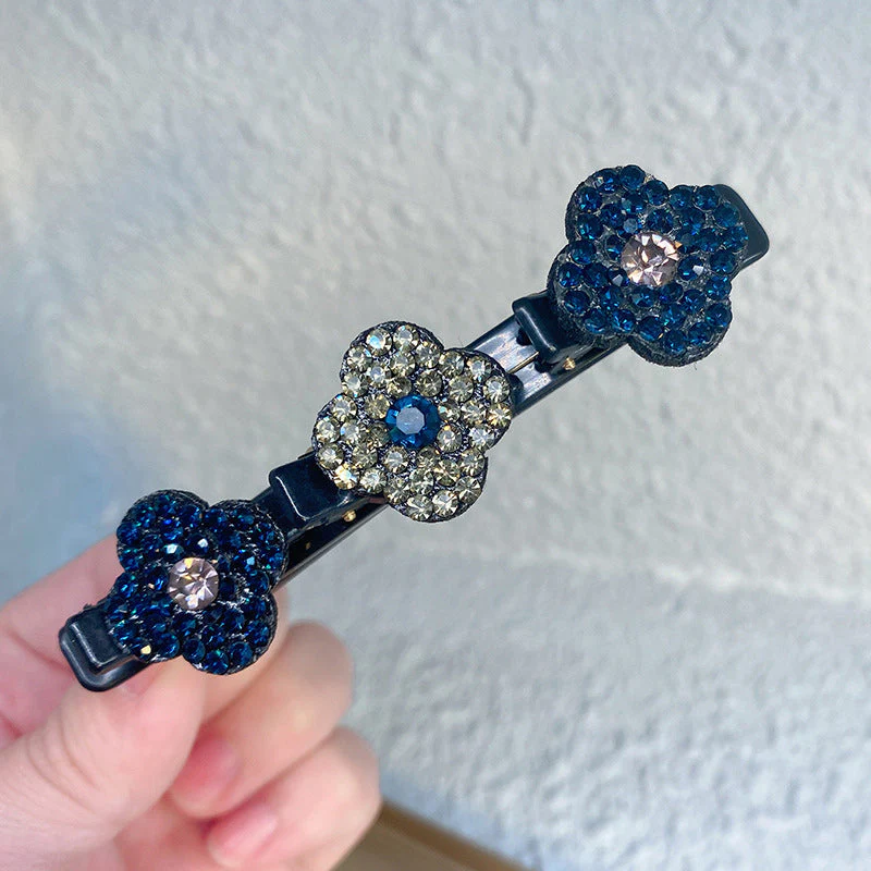 Three Flower Side Hair Clip - Image 20