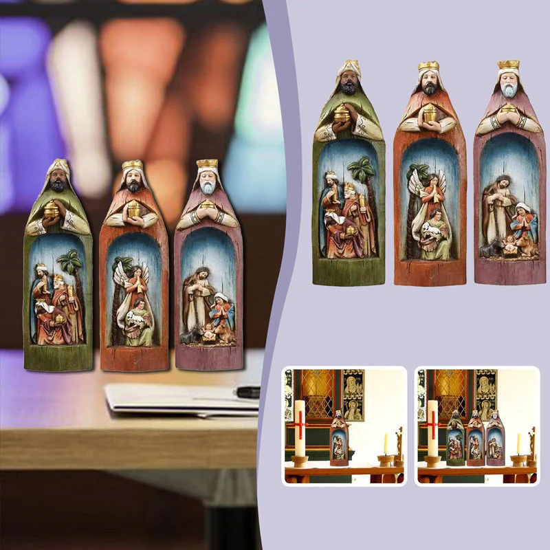Three Wise Men Nativity Set - Image 3
