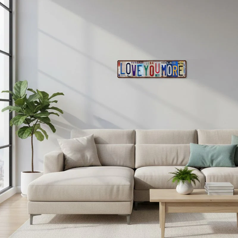 Tinplate decorative metal painting - Image 6