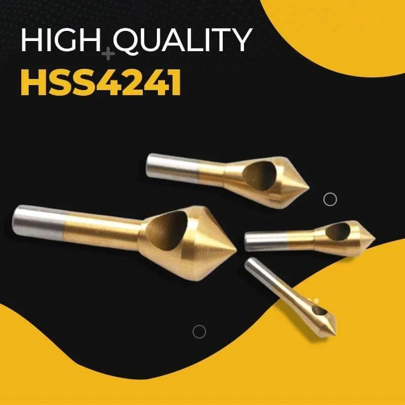 Titanium Coated Countersink Chamfer Tool（4 PCS） - Image 5
