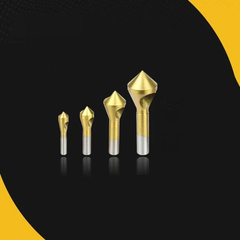 Titanium Coated Countersink Chamfer Tool（4 PCS） - Image 7