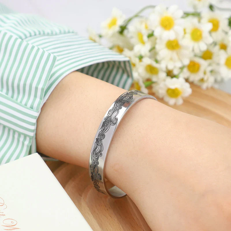 To My Daughter Proud of You Love Dad Bracelet - Image 5