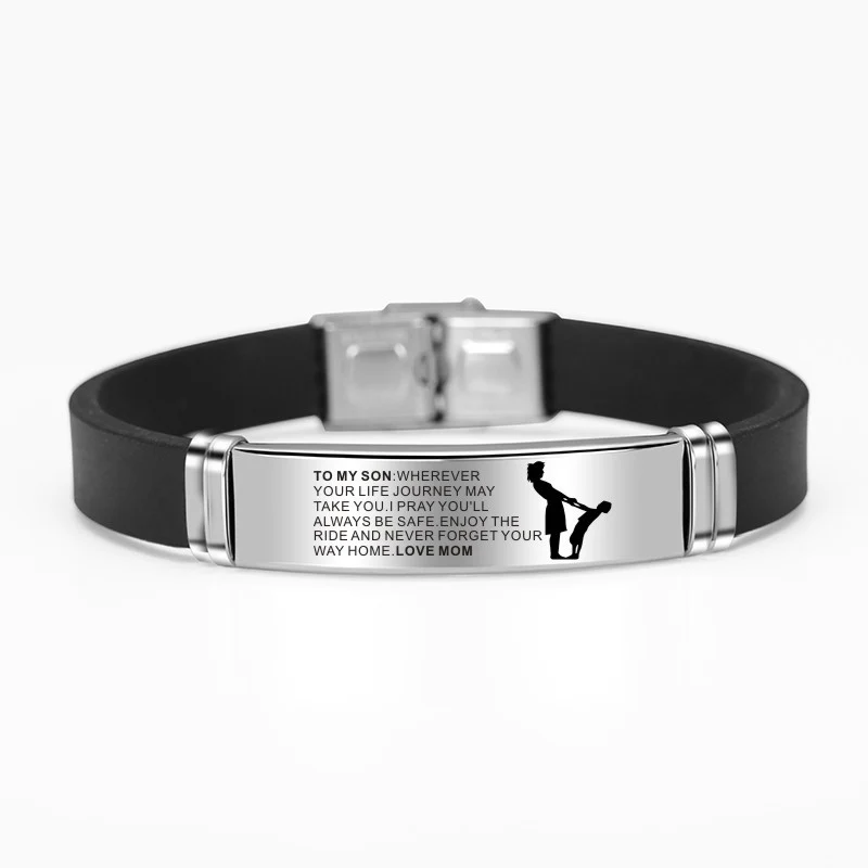 To My Son Inspirational Bracelet - Image 10