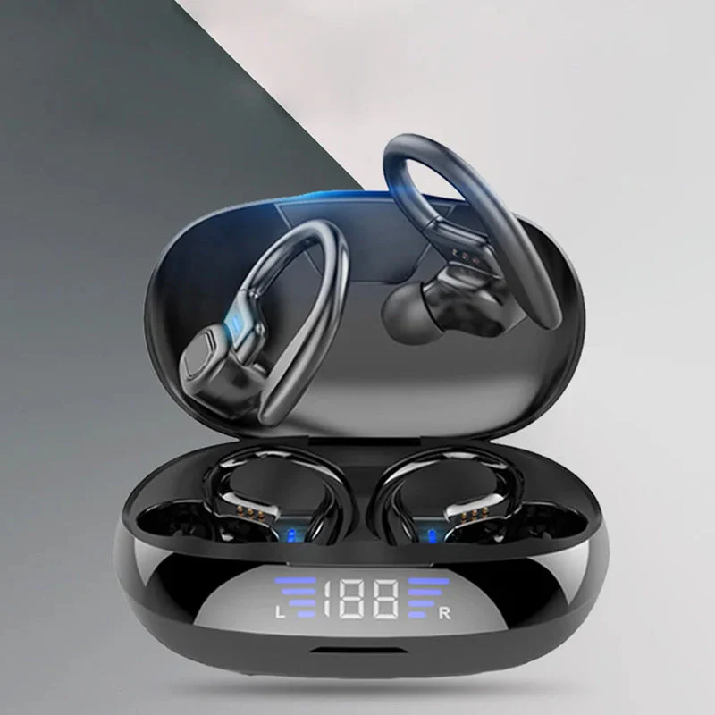 Touch Control LED Power Display Sport Headphones - Image 4