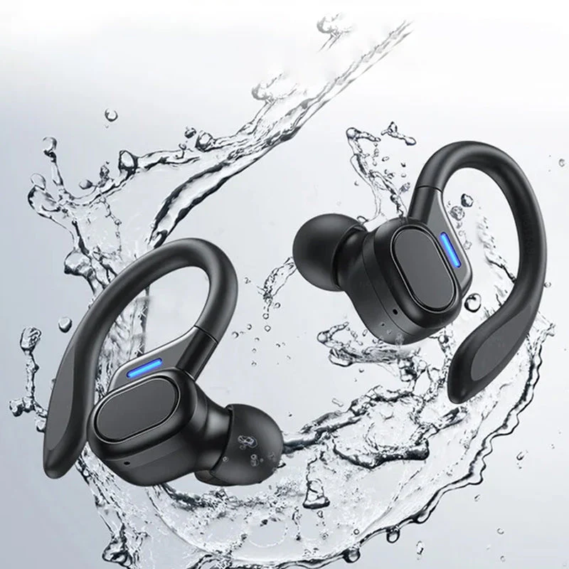 Touch Control LED Power Display Sport Headphones - Image 6