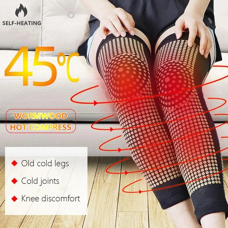 Tourmaline Acupressure Self-heating Knee Sleeve - Image 2