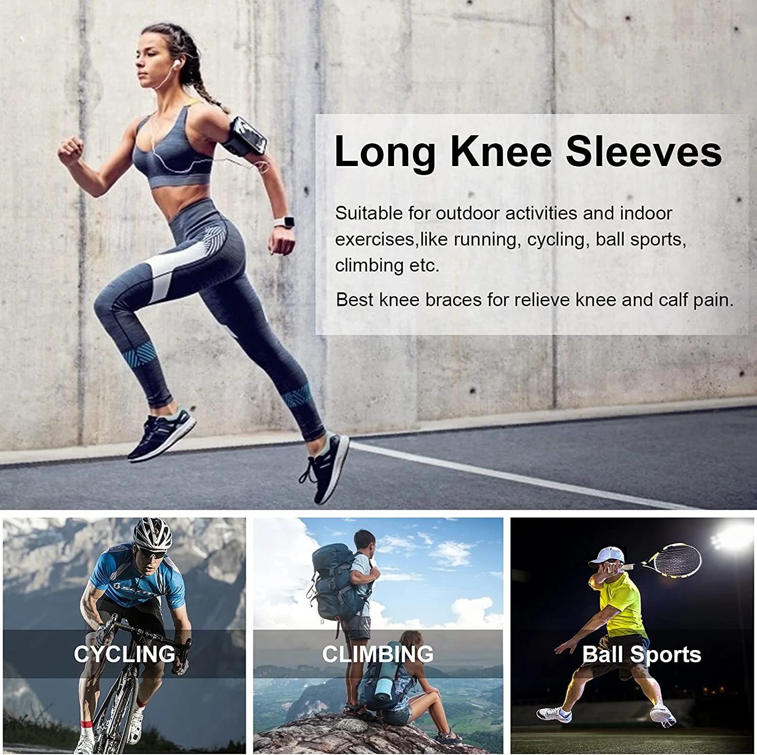 Tourmaline Acupressure Self-heating Knee Sleeve - Image 8