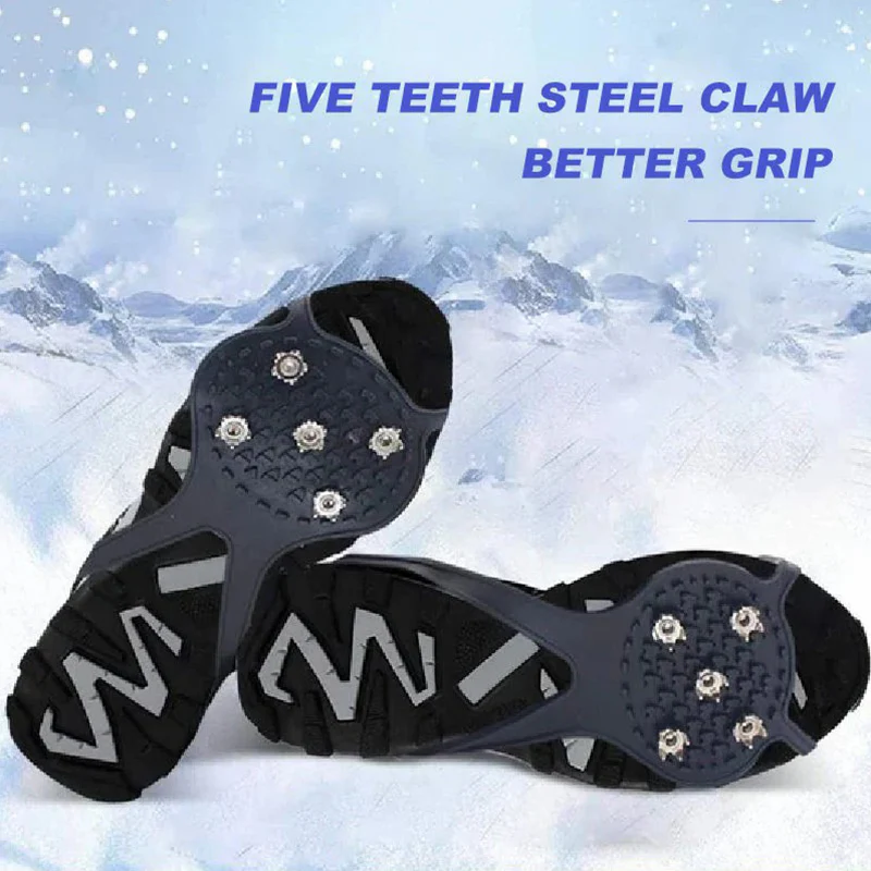 Traction Cleats Ice Snow Grips Anti Slip Silicone - Image 3