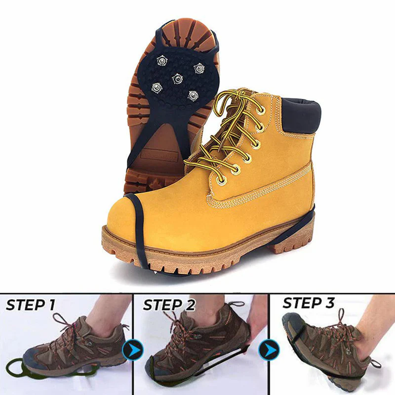 Traction Cleats Ice Snow Grips Anti Slip Silicone - Image 9