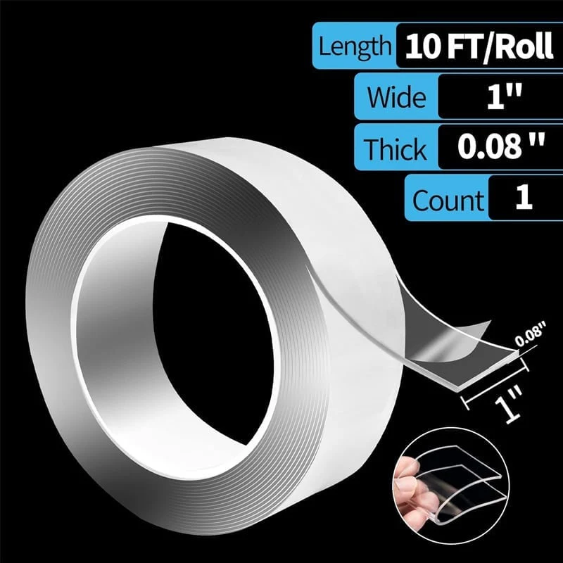 Transparent Double Sided Nano Tape - Image 2