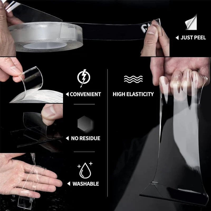 Transparent Double Sided Nano Tape - Image 3