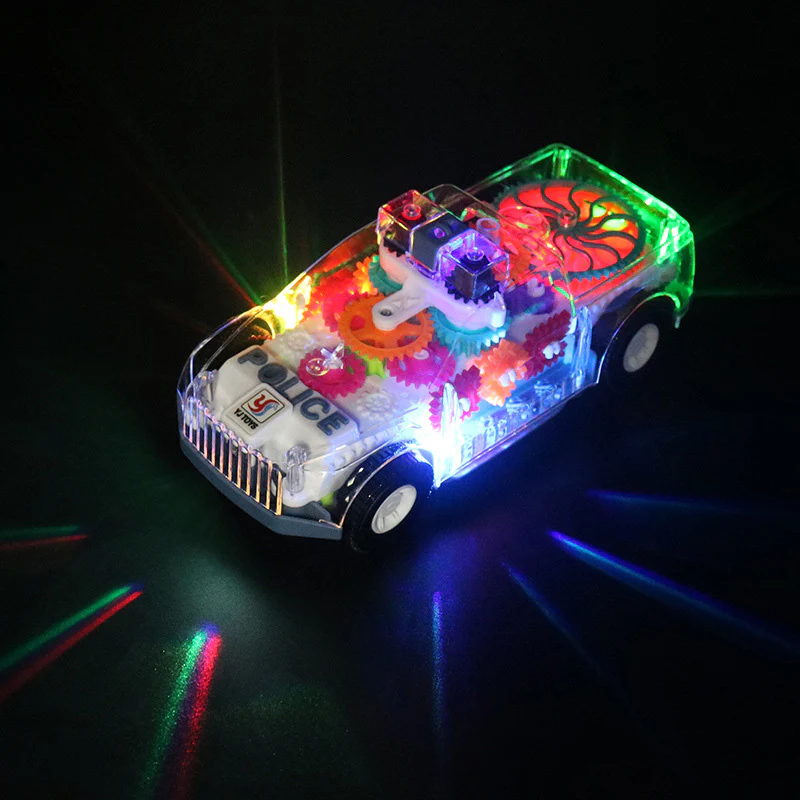 Transparent Electric Car Toy - Image 2