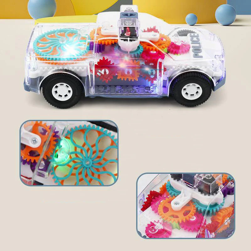 Transparent Electric Car Toy - Image 3
