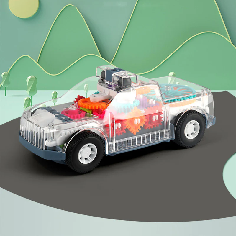 Transparent Electric Car Toy - Image 5