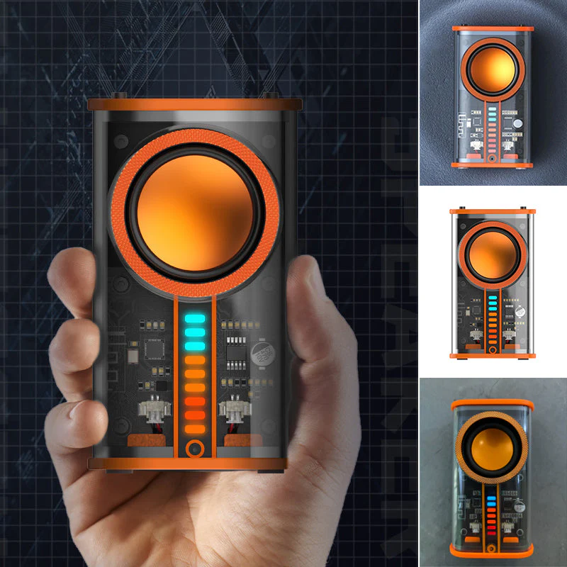 Transparent Mecha Wireless Bluetooth Speaker - Image 10