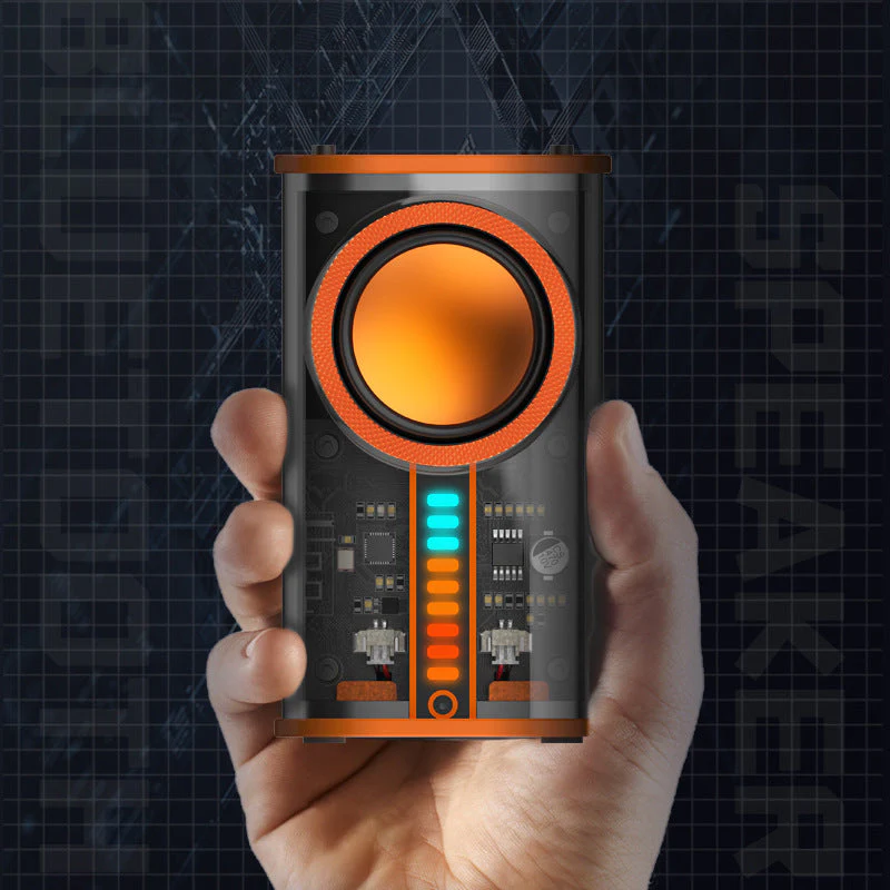 Transparent Mecha Wireless Bluetooth Speaker - Image 8