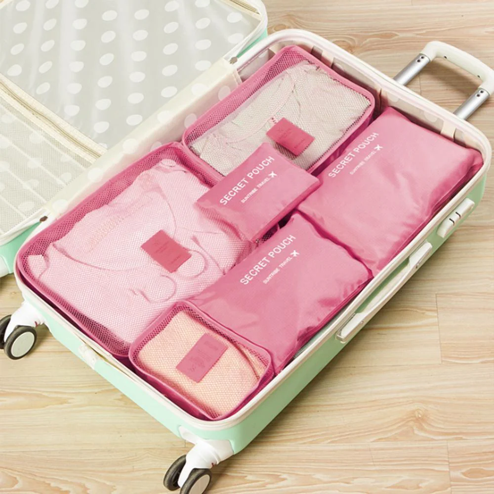 Travel Clothing Storage Bag ( 1 Set, 6 PCs ) - Image 10