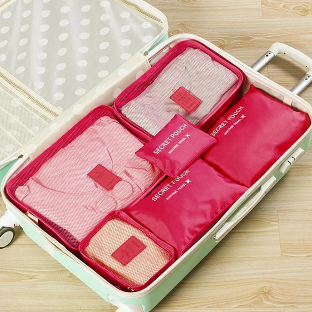 Travel Clothing Storage Bag ( 1 Set, 6 PCs ) - Image 9