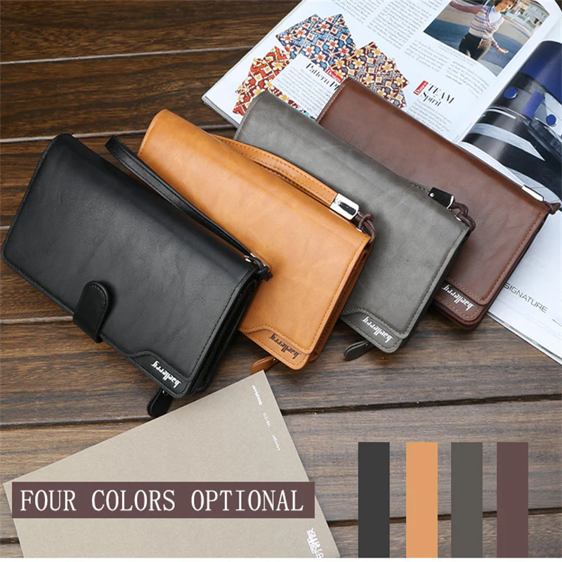 Tri-fold Leather Wallet - Image 2