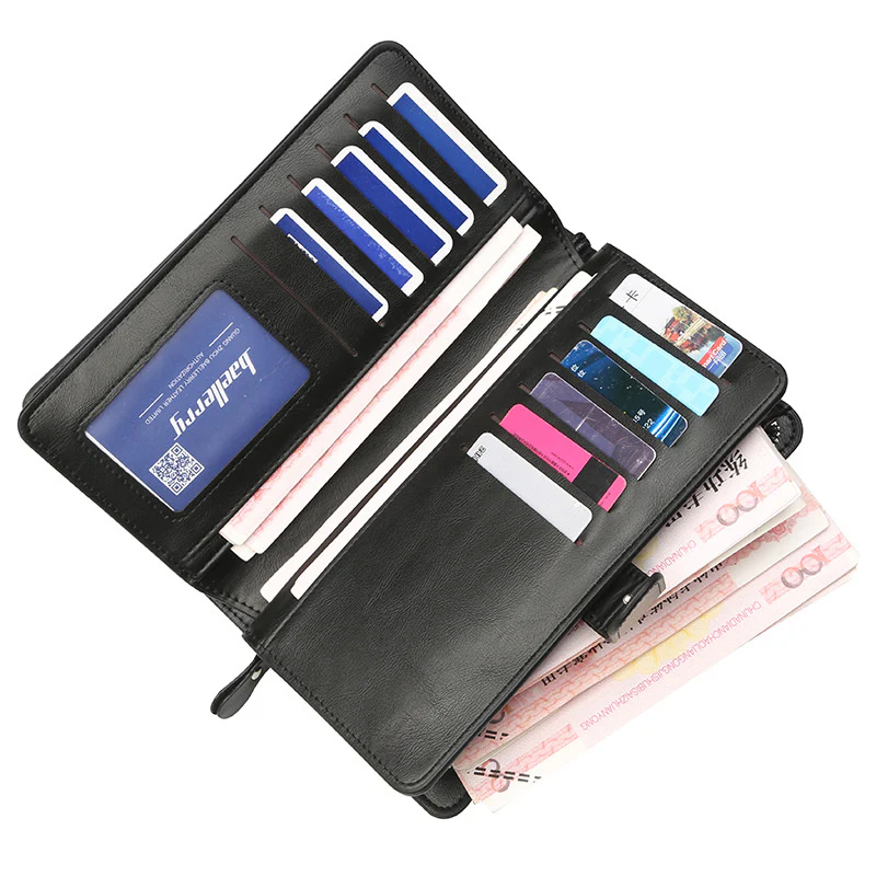 Tri-fold Leather Wallet - Image 5