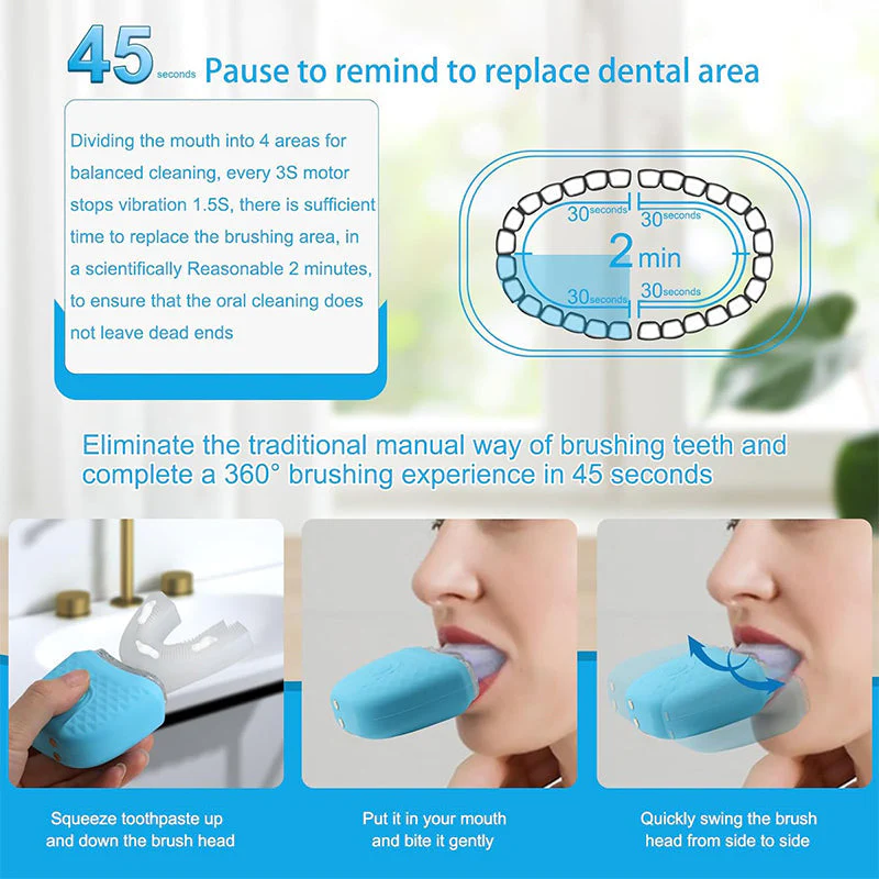 U Shaped Electric Toothbrush - Image 11