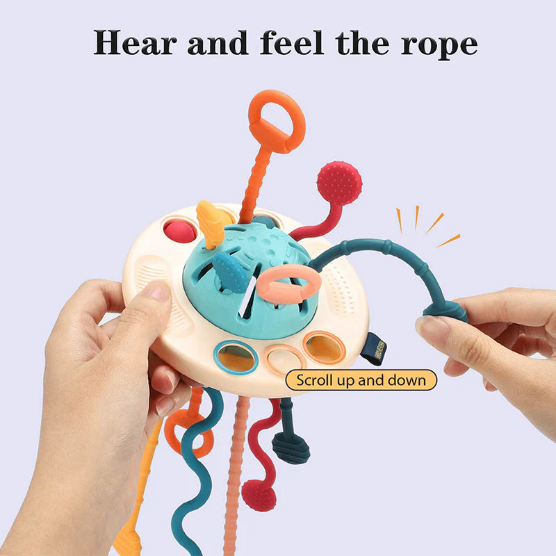 UFO Silicone Pulling Toy - Image 4