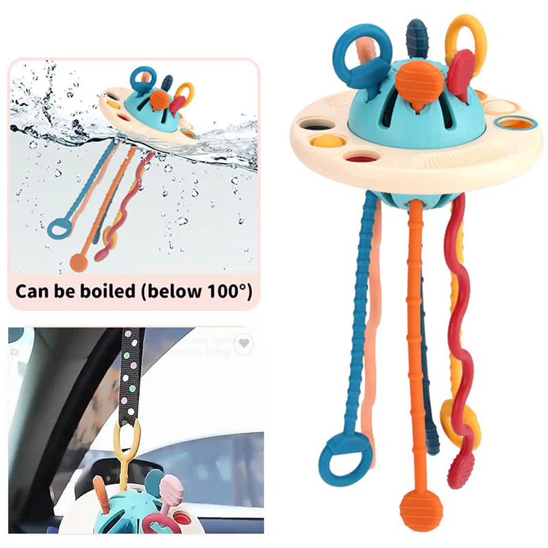 UFO Silicone Pulling Toy - Image 6