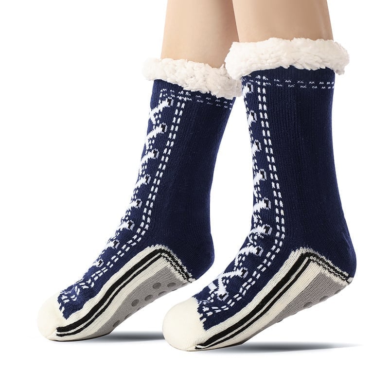Ultra-thick Cashmere Slipper Home Socks - Image 13