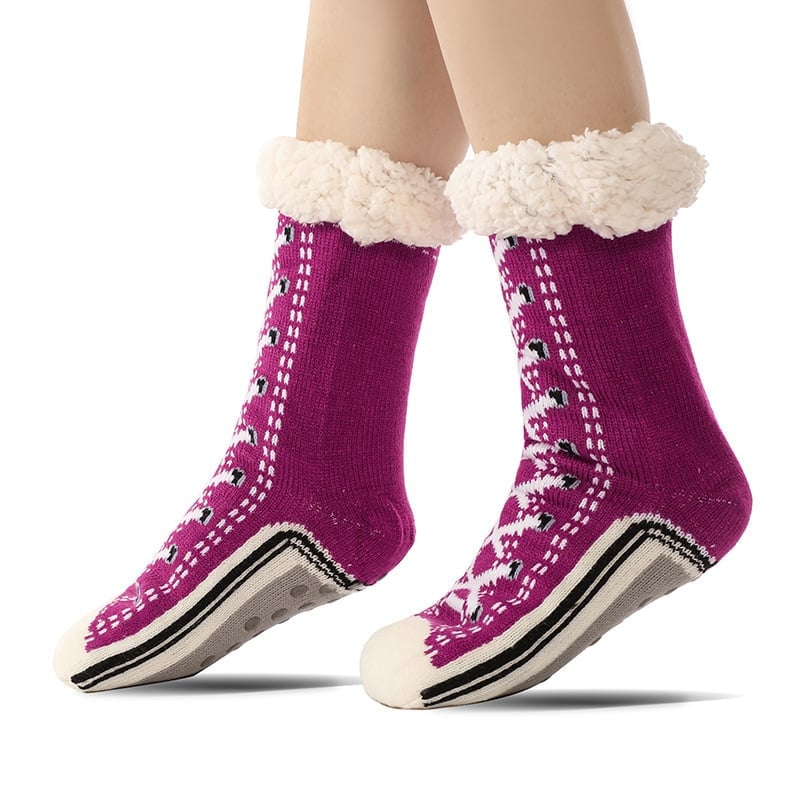 Ultra-thick Cashmere Slipper Home Socks - Image 7