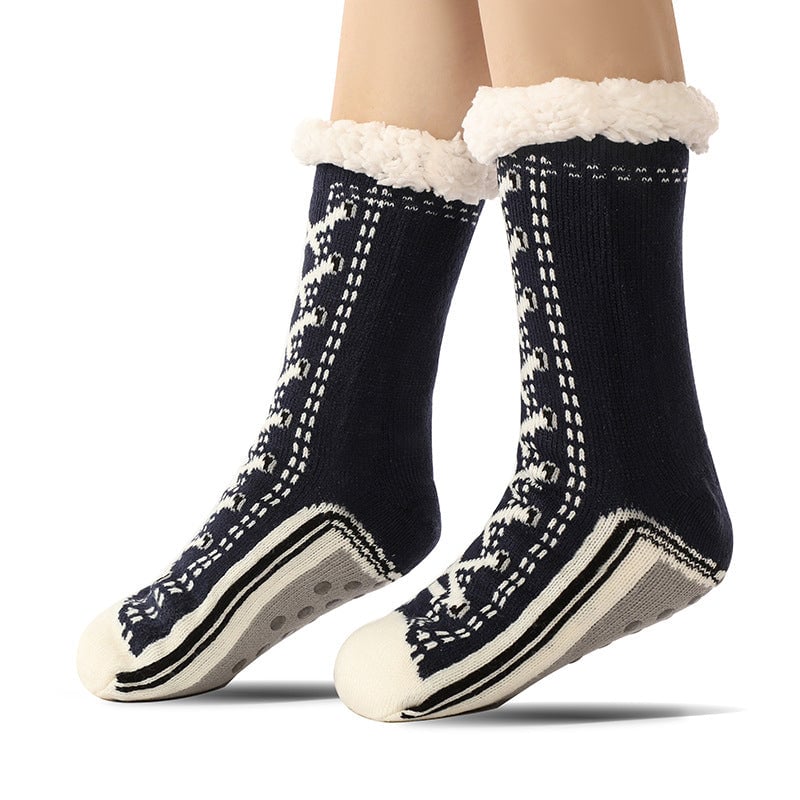 Ultra-thick Cashmere Slipper Home Socks - Image 8