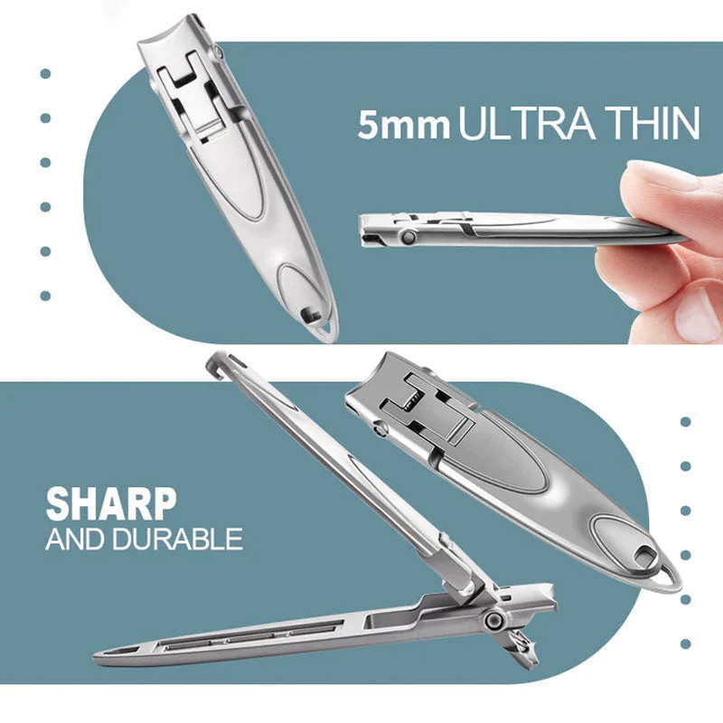 Ultra-thin Cicada-shaped Portable Nail Clippers - Image 5