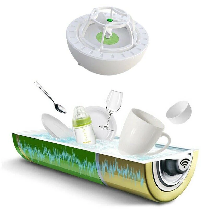 Ultrasonic Portable Dishwasher And  Laundry Artifact - Image 10