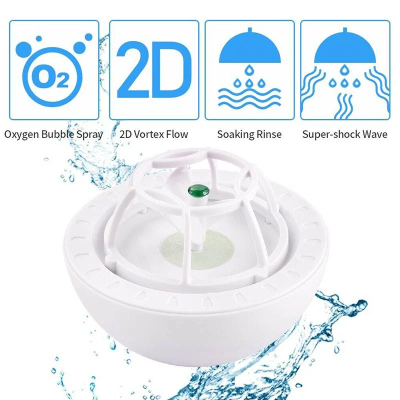 Ultrasonic Portable Dishwasher And  Laundry Artifact - Image 9