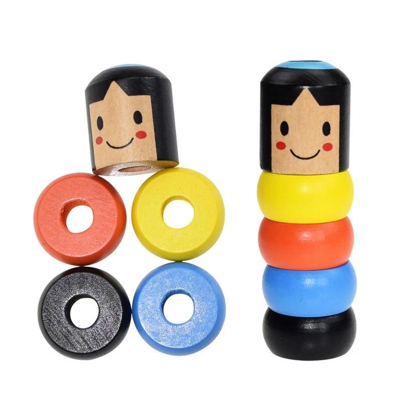 Unbreakable Wooden Man Magic Toy - Image 5