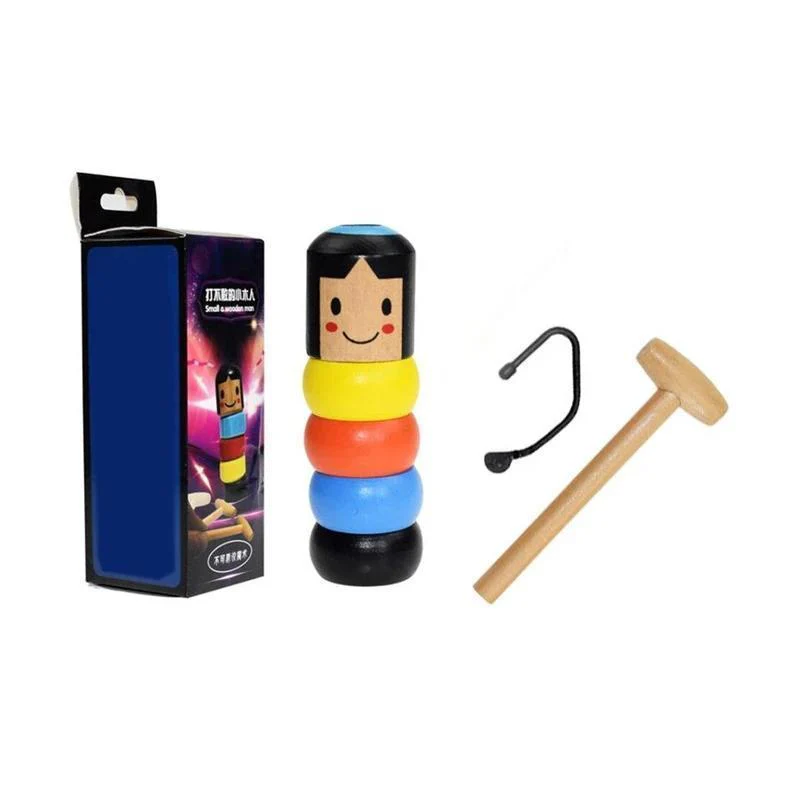 Unbreakable Wooden Man Magic Toy - Image 6