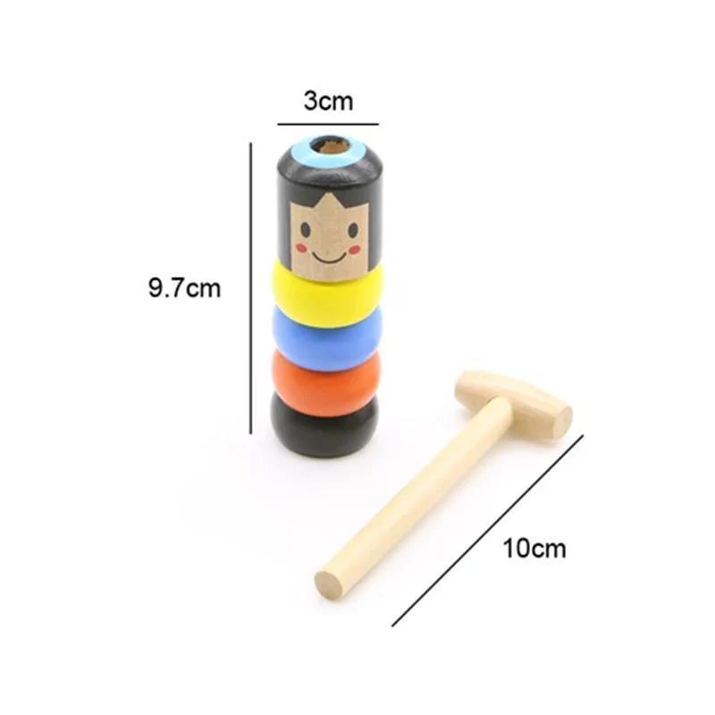 Unbreakable Wooden Man Magic Toy - Image 8